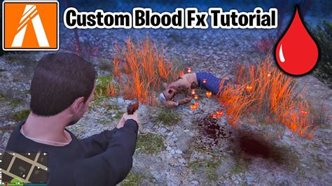 how to put fake blood on clothes|realistic blood fivem.